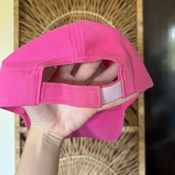 Pink Flowers Letter C Baseball Cap Hat ‘47 Girls / Kids / Womens Adjustable - Picture 5 of 6